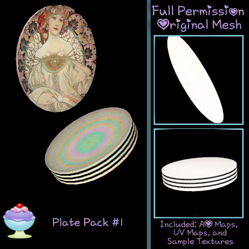 [Sherbert] Full Perm Plate Pack #1 (ADD) 