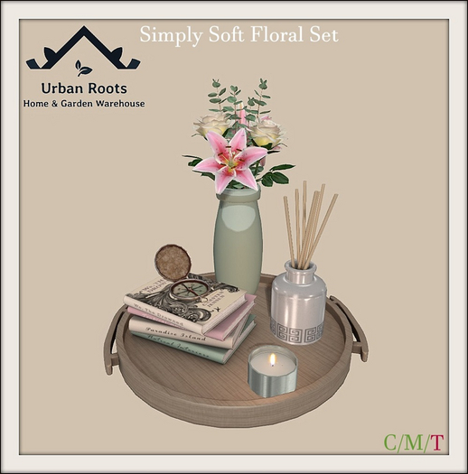 UR Simply Soft Floral Set 
