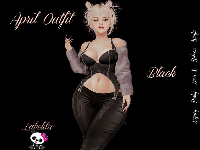 [LABELITA] April Outfit Black
