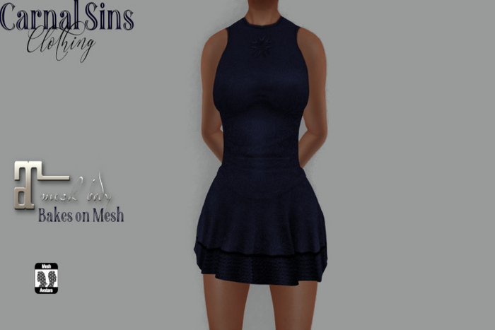 {CS} Dresses - Crystelle Blueberry