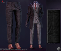 //Ascend//  Cavil Trousers - Black