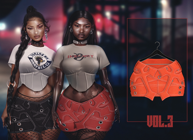 Vol.3 Saint Skirt Orange