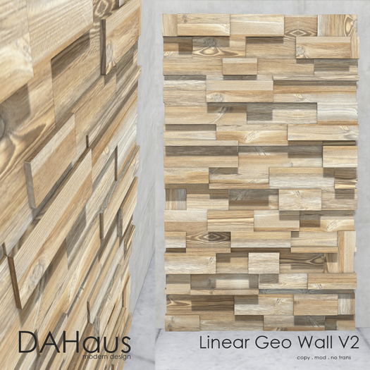DAHaus - Linear Geo Wall V2