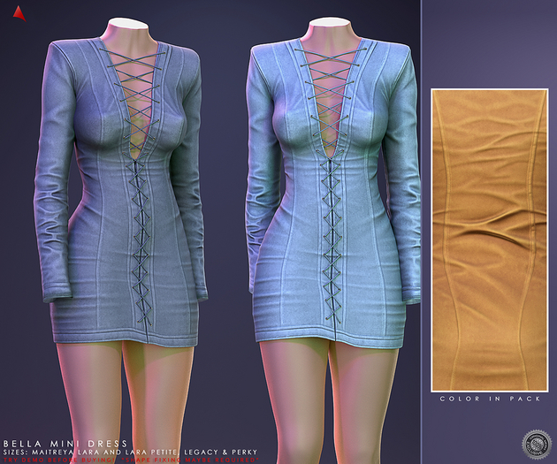 //Ascend// Bella Mini Dress - Mustard
