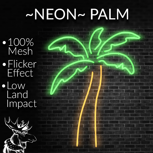 ~NEON~ PALM TREE