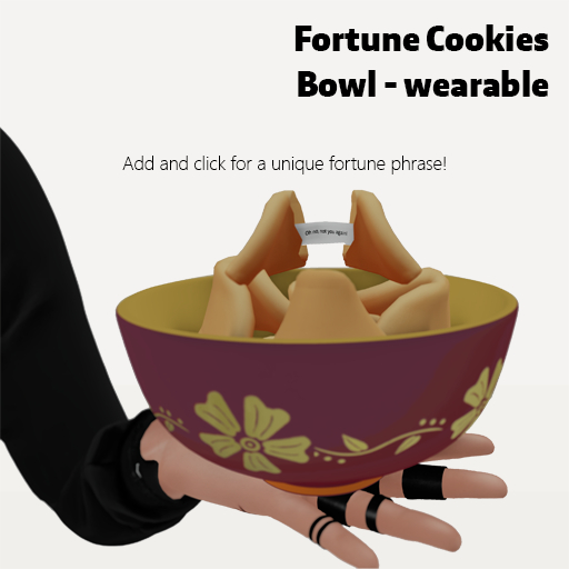 KSS - Fortune Cookies Bowl - wearable
