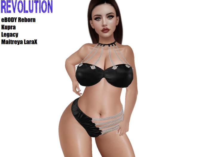 REVOLUTION - Rhea Set (Black)