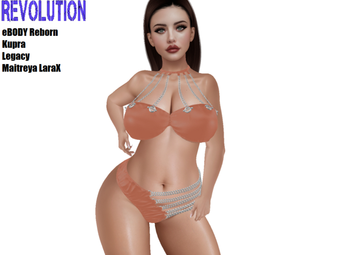 REVOLUTION - Rhea Set (Coral)