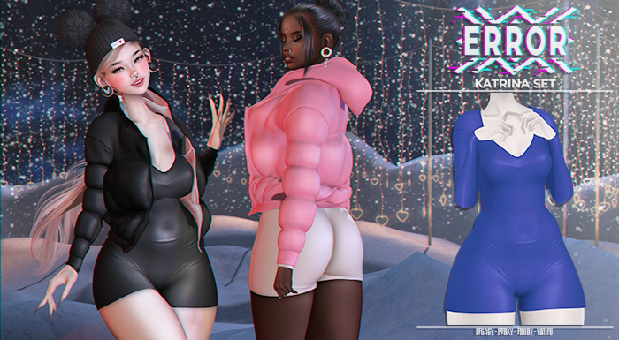 #error - katrina set - bodysuit - blue
