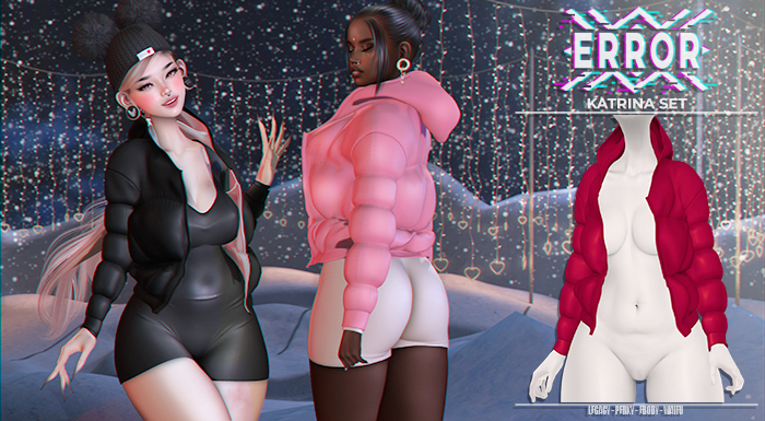 #error - katrina set - coat - red