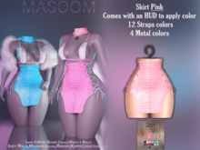 [[ Masoom ]] Sacred Maiden Skirt - Pink