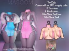 [[ Masoom ]] Sacred Maiden Top - Pink
