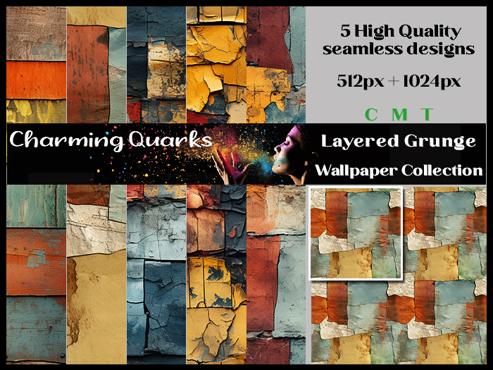 CQ Textures - Layered Grunge *FULL PERMS*