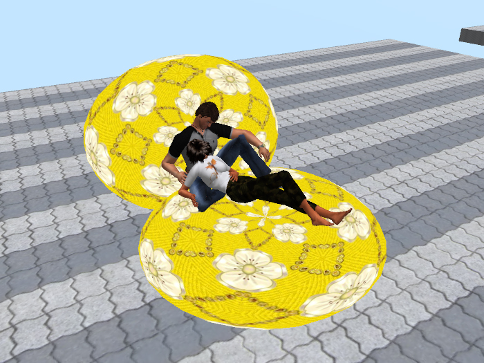 relax cushions  yelow 1