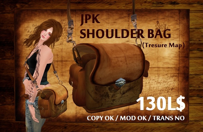 **JPK Shoulder Bag (Tresure Map) BOX