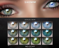 S H I M M  /  Genus Eyes Applier ~ BOM / CCXX SET I