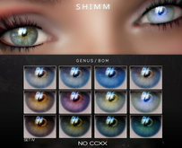 S H I M M  /  Genus Eyes Applier ~ BOM / CCXX SET IV