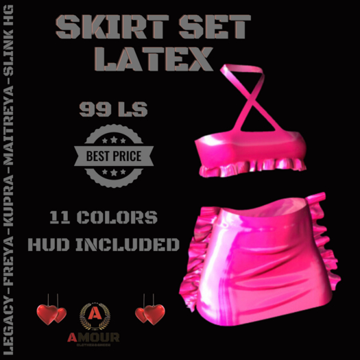 A SKIRT AND TOP SET_FATPACK