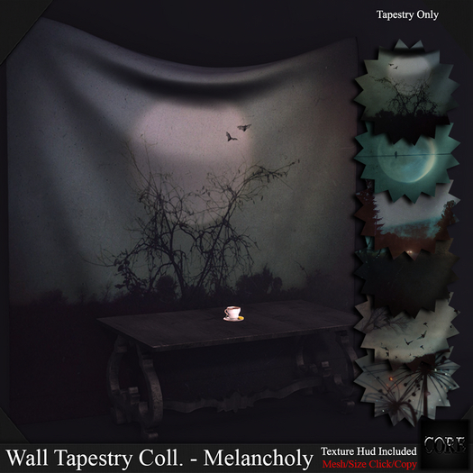 ::: Core ::: Wall Tapestry Collection - Melancholy