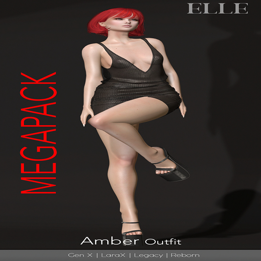 [ELLE] Amber -Outfit _MEGAPACK