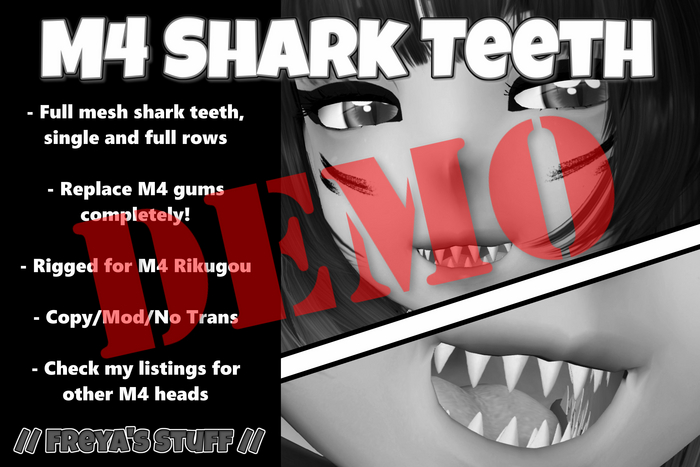 DEMO // FREYA'S STUFF // M4 Shark Teeth Rikugou