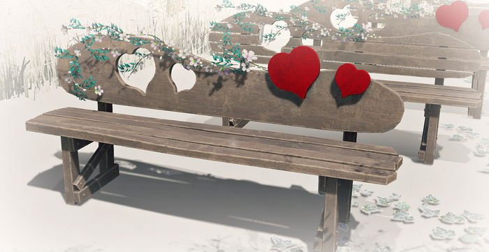 [WP] Wedding Bench Hearts