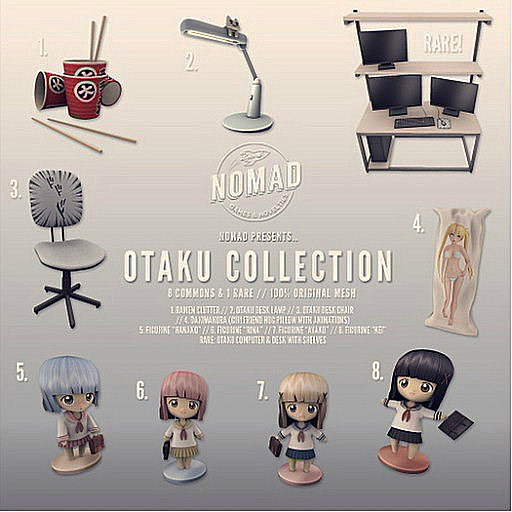 NOMAD // Otaku Desk RARE