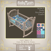 Animesh Zooby Patchwork Cradle (Boxed)