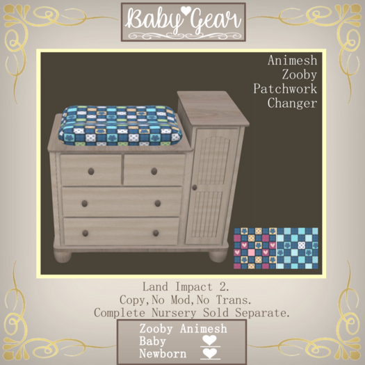 Animesh Zooby Patchwork Changer (Boxed)