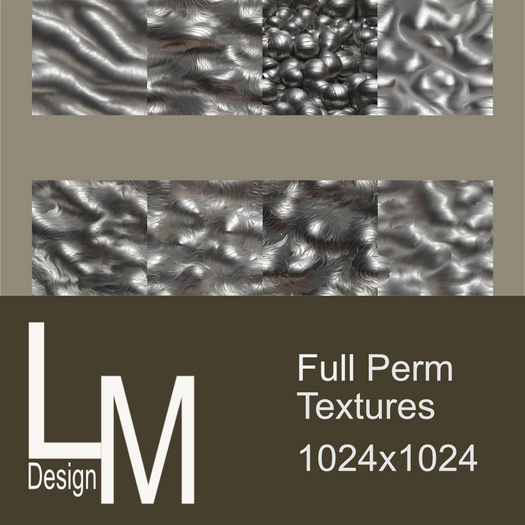 LM Full Perm 8+2 Silver Textures