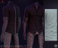 //Ascend// Cooper Half Sleeves Shirt - Pewter
