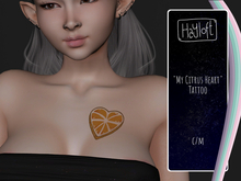 ::Hayloft:: My Citrus Heart chest tattoo