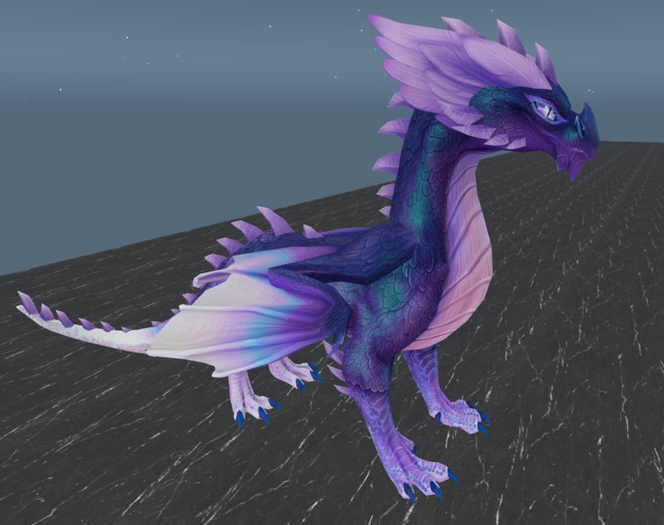 Mystical Creatures Dragons : Dawnlight Gale Zemraidu Dragoness