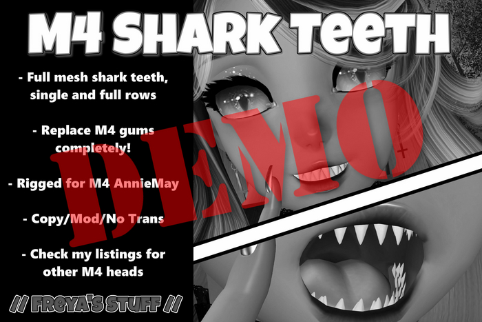 DEMO // FREYA'S STUFF // M4 Shark Teeth AnnieMay