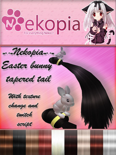Nekopia tapered tail easterbunny female PG