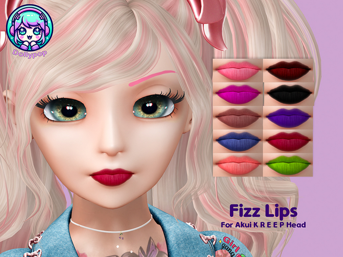 Dollypop - K R E E P Akui - Fizz Lips BOM
