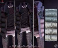 //Ascend// Damien Puffer Vest - Print 3