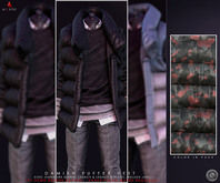 //Ascend// Damien Puffer Vest - Print 5