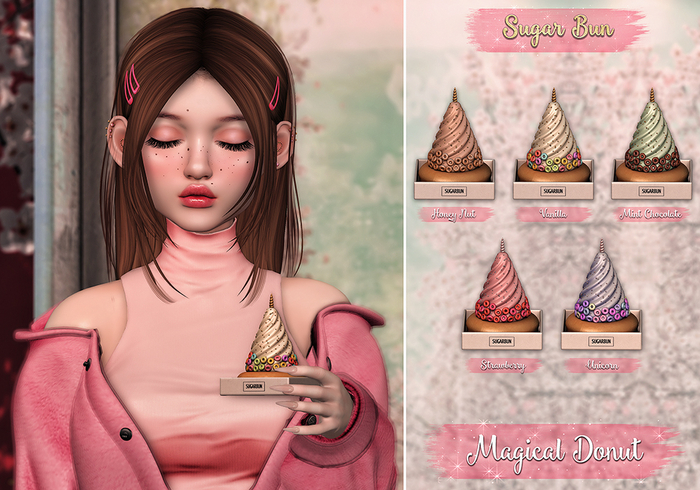 .SugarBun. Magical Donut - Honey Nut