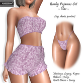 [Xprs] - Barby Pajamas Set Lilac