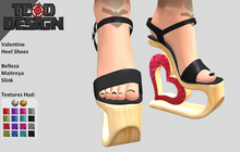 Heel Shoes ~ Valentine [Textures Hud]...