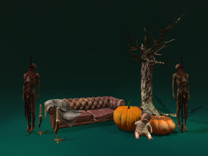 Strange / Horror Room decor