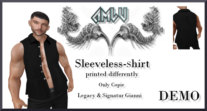Amlu - Sleeveless Shirt Demo