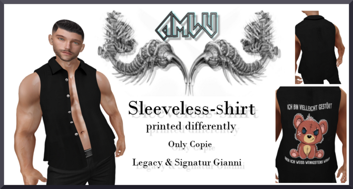 Amlu - Ichbinvielleicht Sleeveless Shirt