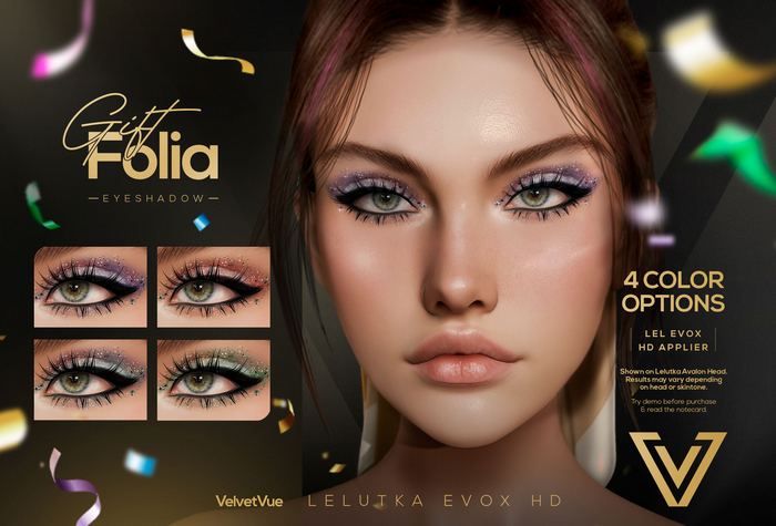 [ VelvetVue ] Folia Eyeshadow :: Gift
