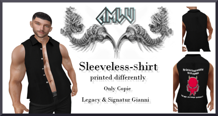 Amlu - Als Gott  Sleeveless Shirt