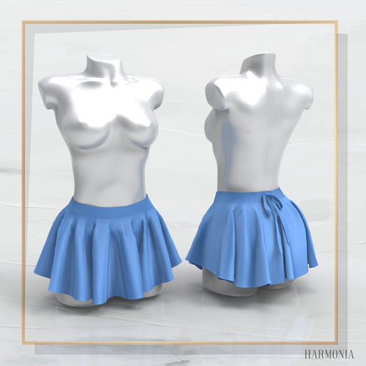 Blue Skirt