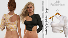 Beige Top Wanda  - LaraX, PetiteX, Legacy, Reborn, Rolls FashionNatic