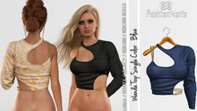 Blue  Top Wanda  - LaraX, PetiteX, Legacy, Reborn, Rolls FashionNatic