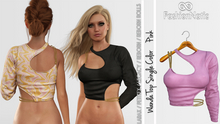 Pink Top Wanda - LaraX, PetiteX, Legacy, Reborn, Rolls FashionNatic